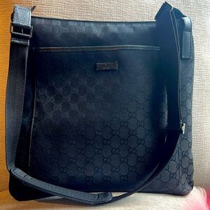 Gucci canvas crossbody